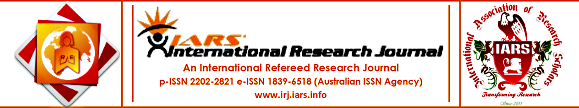 IARS' International Research Journal: Research Journal Partner